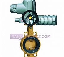 شیرآلات صنعتی پروانه ای بدنه باریک مخصوص آب دریا با عملگر برقی شیرآلات صنعتی پروانه ای بدنه باریک مخصوص آب دریا با عملگر برقی